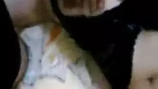 احتفال جنسي مع فتاة مصرية ترتدي فستان نوم أسود شفاف